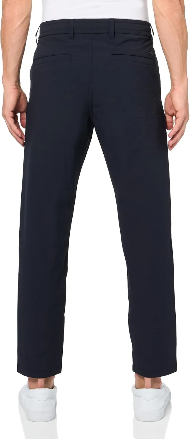 BOSS Men's Techno Twill Tapered Chino Trousers