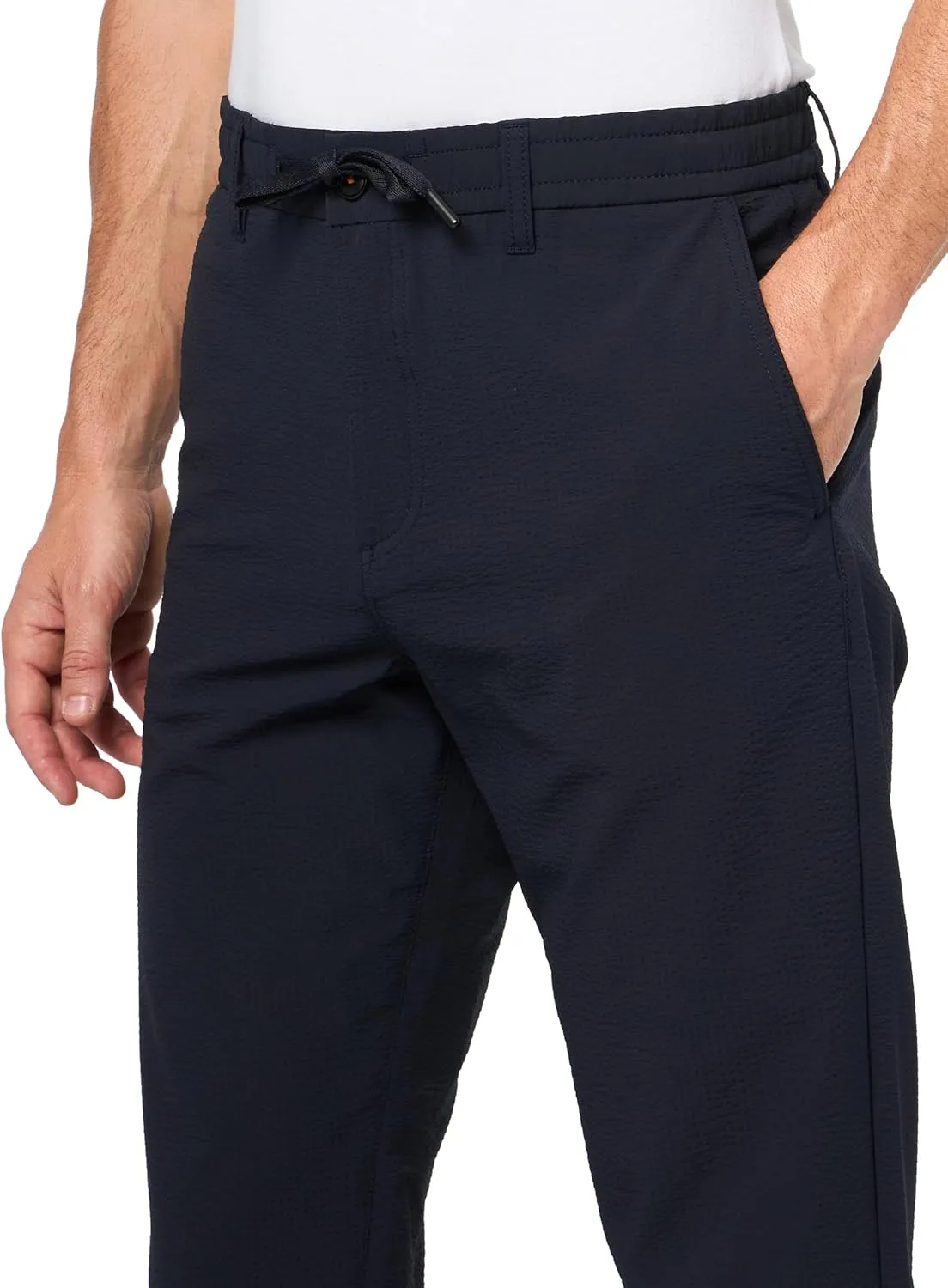 BOSS Men's Techno Twill Tapered Chino Trousers