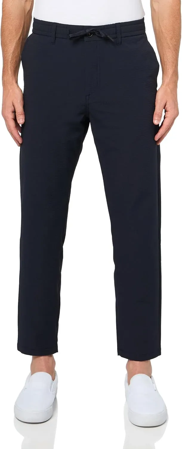 BOSS Men's Techno Twill Tapered Chino Trousers