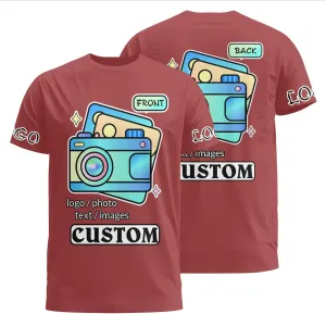Custom T Shirts with Your Text Photo Logo Personalized T Shirts Custom Shirts Design Your Own Customized T Shirts