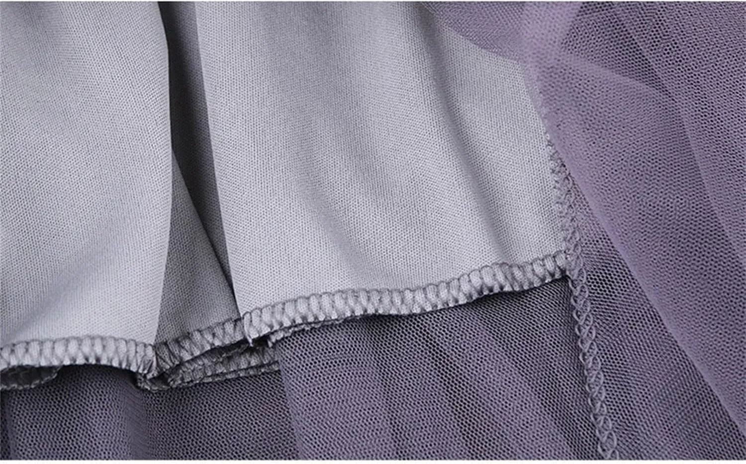 Women's Elegant Mesh Umbrella Skirt, Casual Versatile High Waist Spring & Autumn